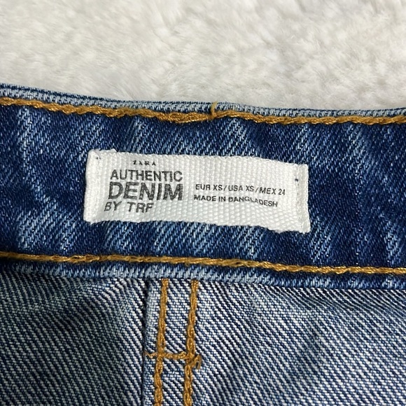 Zara trafaluc denim skirt - Picture 4 of 6